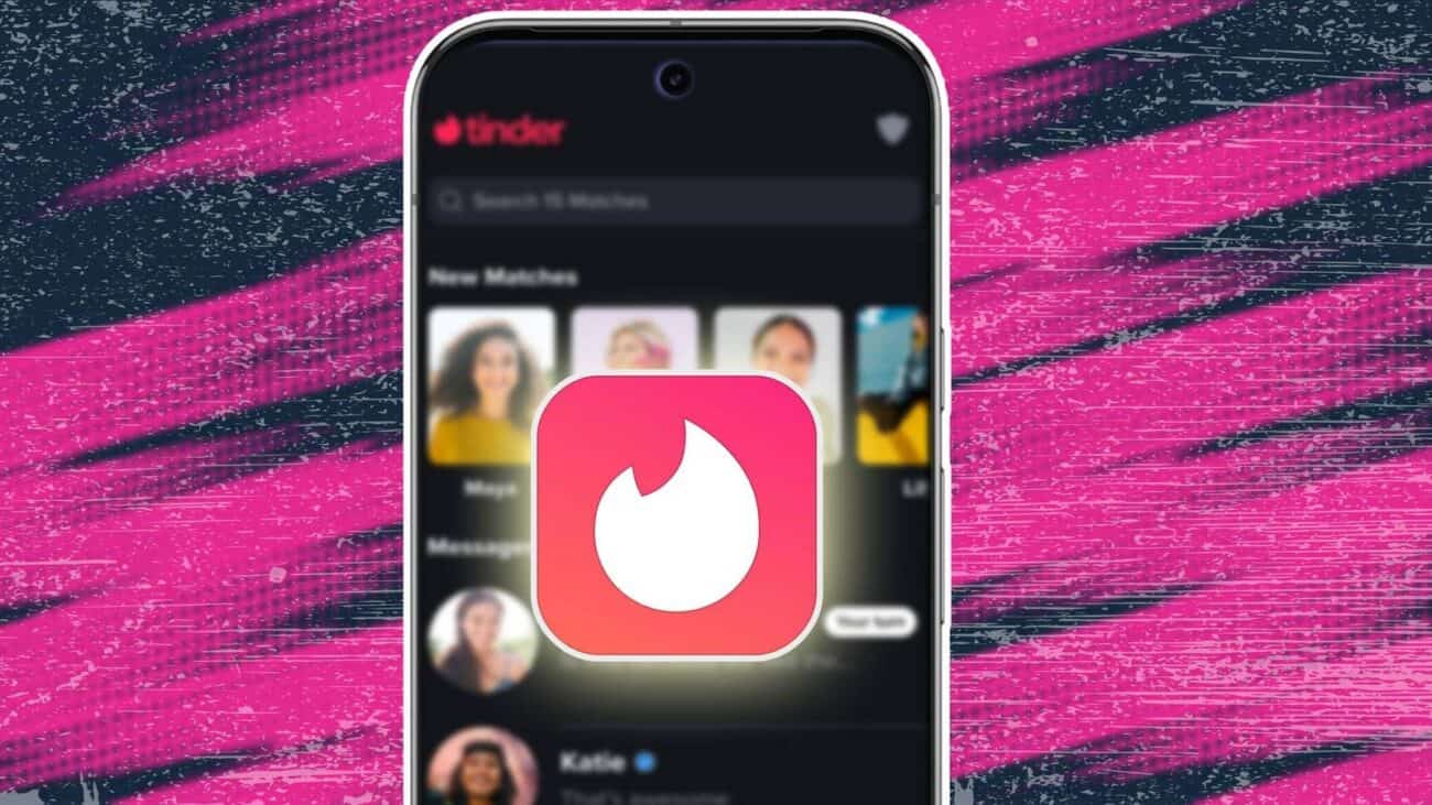 Dating app open on a smartphone