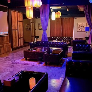 Stocking Massage lounge interior, Bangkok